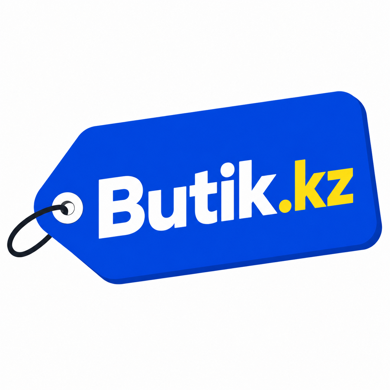 www.butik.kz атты маркетплейс және портал үшін таңба жасадық