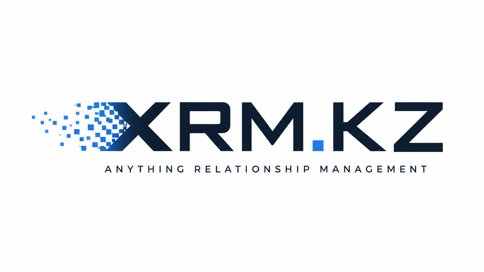 www.xrm.kz атты ақпарат технологиялық компанияға таңба жасадық